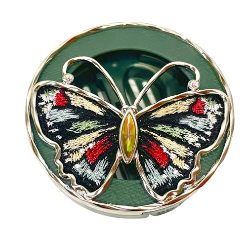 Bath & Body Works Moth Butterfly Gemstone Car Visor Fragrance Holder Easy To Open