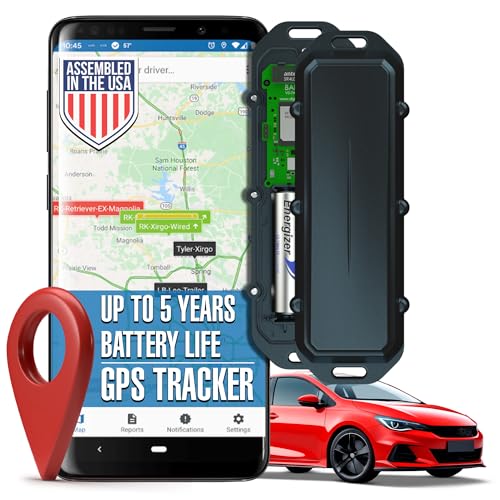 LoneStar Tracking Hidden GPS Tracker for Vehicles - Barra GPS Tracking Device for Cars, Trucks, Trailers, Boats & Assets, Real-Time Accurate, Anti-Theft, Long Battery Life (Low Cost Subscription Plan)
