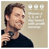 Braun Electric Razor for Men, Series 9 Pro 9465cc Wet & Dry Electric Foil Shaver with ProLift Beard Trimmer, Cleaning & Charging SmartCare Center, Head Shavers for Bald Men, Noble Metal