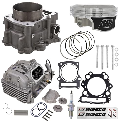 NICHE Cylinder Head Wiseco Piston Gasket Stud Kit for Yamaha Grizzly Rhino 660 5KM-11310-00-00