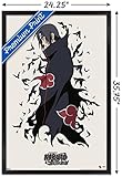 Trends International Naruto Shippuden - Itachi Wall Poster, 22.375" x 34", Black Framed Version