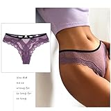 chahoo Sexy Women Thongs Ladies Underwear Stretch Low Rise Hipster Bikini Panties G-string Brief 4Pack Underpants/M-XXL