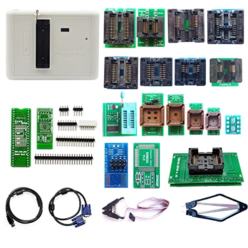 Filican RT809H eprom Programmer +19 adapters EMMC-Nand Flash Extremely Fast Universal chip Programmer Kit IC Adapters with Cables ISP Cables TSOP48 TSOP56 CAR/DVD/TV