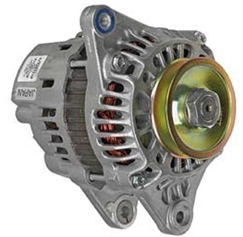 RAREELECTRICAL New 12V 40A Alternator Compatible With Volvo Excavator Ec14 Ec15b Ec20 Ec20b Mini Loader Ec15 Mitsubishi Inboard L2a L2e K4e Saab Vetus Marine Cub Cadet Tractor 7300 Mahindra 1816 Hst