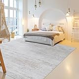 MABOZOO Extra Large 9x12 Modern Abstract Area Rug for Living Room,Neutral Khaki Grey Rugs for Bedroom,Machine Washable Area Rug,Soft Non Slip Dining Room Rug,Big Floor Carpet for Bedroom,Farmhouse