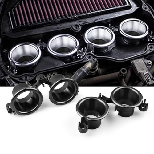 Torque Management System Air Funnel Kit Compatible with Honda CB650R CBR650R 2019-2024, CB650F CBR650F 2018+ Motorcycle Air Filter Funnel Changes Kit Accessories (Black)