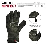 Intra-FIT Wildland NFPA 1977 Fire Fighter Glove,Fire Gloves with Heat Resistance & Flame Resistance for Fire Safety(7884,S,1 Pair)