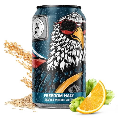 Go Brewing Freedom Hazy IPA: No Gluten, Non-Alcoholic Craft Beer