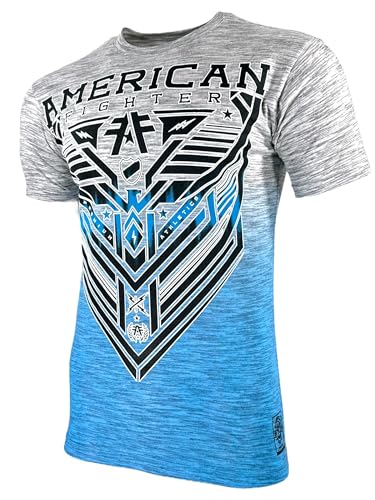 American Fighter Men's T-Shirt Millhurst XL Blue