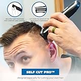 Wahl Clipper Self-Haircut Pro Lithium Ion Cordless Hair Clippers, Easy to Use Self Haircutting Kit Designed for DIY Haircuts – Model 3026122