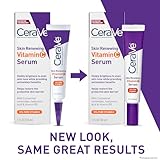 CeraVe Vitamin C Serum with Hyaluronic Acid, Skin Brightening Serum for Face with 10% Pure Vitamin C, Fragrance Free, 1 Fl. Oz