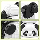 Finger Rock Creator Panda Mini Building Set, 1325Pcs Cute Animals Micro Bricks Building Kit, Party Favors for Kids Adults Boys Girls 12+