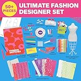 Creativity for Kids Designed by You Fashion Studio: DIY Fashion Designer Craft Kit for Girls Ages 9-12, Dress Design Kit & Sewing Kit for Kids, Gifts and Toys for Girls