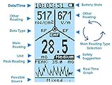 EMF Meter,Advanced GQ EMF-390 Multi-Field Electromagnetic Radiation 3-in-1 EMF ELF RF meter, 5G Cell Tower Smart meter Wifi Signal Detector RF up to 10GHz with Data Logger and 2.5Ghz Spectrum Analyzer