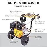 Dewalt 61147S 3300 PSI 2.4 GPM Gas Cold Water Pressure Washer