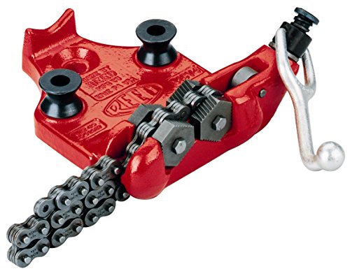 Reed Tool CV12 Top-Screw Bench Chain Vise, 3/4 to 12-Inch Pipe Capacity