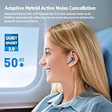 EarFun Air Pro 4 Adaptive Hybrid Noise Canceling Wireless Earbuds, Qualcomm Snapdragon Sound, aptX Lossless, 6 Mics AI CVC 8.0 Call, LDAC Hi-Res Audio, 52H Playtime, Bluetooth 5.4 (Royal Blue)