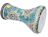 Darbuka doumbek drum tabla 17/17.5 inch inlaid mother of pearl with free bag (Sea Star)