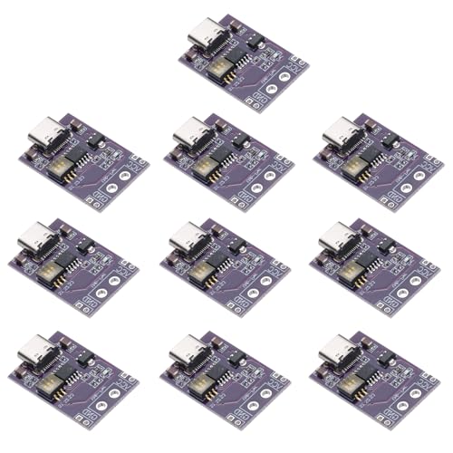 MECCANIXITY 10 Pack Type-C USB-C PD/QC/AFC Protocol Fast Charging Trigger Model Detector Bare Board Design for DIY Power Solutions