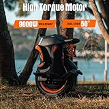 INMOTION Adventure Electric Unicycle - One Wheel EUC Portable Self Balancing Monowheel for Adult (V14-50S-Samsung Battery)