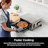 Ninja, Toaster Oven, Air Fryer, Thermometer, Toaster Oven Air Fryer Combo, Stainless Steel, Quick meals, Fries, Frozen Food, Air Fry, Dehydrate, Reheat, 13-in-1,Less Oil, Flip Away Oven, Foodi, SP351