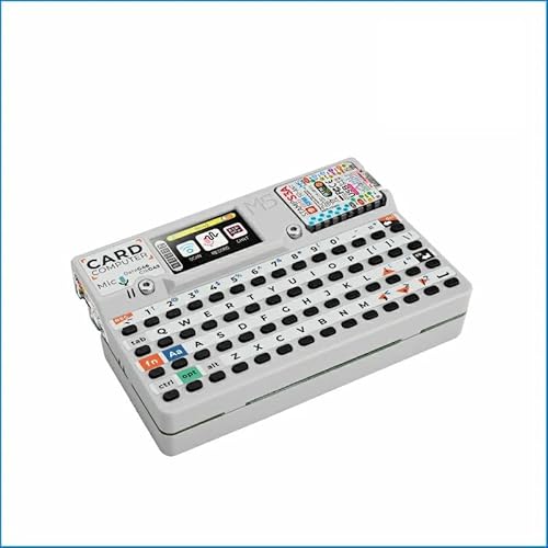M5Stack Official Cardputer Kit with M5StampS3 - Pocket Computer Development Kit - ESP32-S3, 56-key keyboard & a 1.14"" screen, Compact, Grey