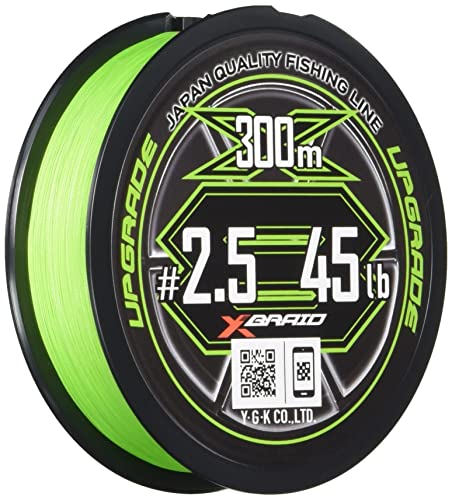 X-Braid Upgrade X8, All Green, 984.1 ft (300 m), No. 2.5 (45 lbs)