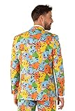 Opposuits Men's Suit - Pokémon™ Nintendo Switch Game Costume - Slim Fit - Multicolor - Includes Blazer, Pants and Tie