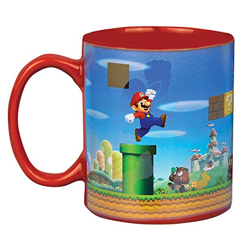 Super Mario Heat Change Mug Level Paladone Products Calici Tazze