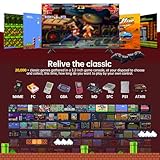 Retro Game Console,Retro Game Stick with 20,000+ Games,4k Hdmi Output Game Stick,TV-Connectable Game Stick,Plug and Retro Play Video Games for Tv,Wireless Game Stick(Black 64GB)