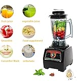 2800W High Power Countertop Blender for Kitchen Smoothies/Ice, Professional Blender & Food Processor Juicer Combo Mixer for Fruits, Shakes, Smoothies, Veggies