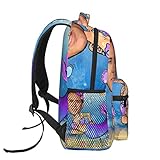 YEATBy Nic-olas Cage Backpack,Adults Bag Casual Backpack Travel Zipper Backpack Hiking Daypack for Women Men One Size