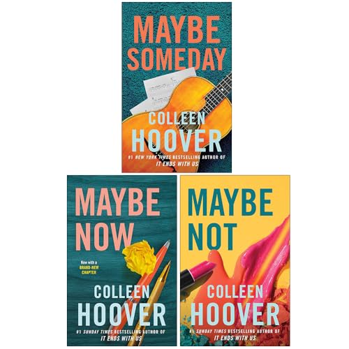 Maybe Someday 3 Books Collection Set By Colleen Hoover Maybe Someday; Maybe Not And Maybe Now