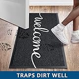 EARTHALL Funny Welcome Mats Outdoor/Indoor, Front Door Mat Outdoor Entrance, Indoor Outdoor Mats for Home Entrance, Funny Doormat Outdoor/Indoor Entrance, Front Porch Decor for Farmhouse 48"x32"