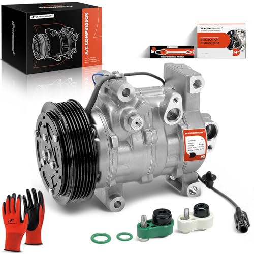 A-Premium Air Conditioner AC Compressor with Clutch Compatible with Honda Fit 1.5L 2015-2018