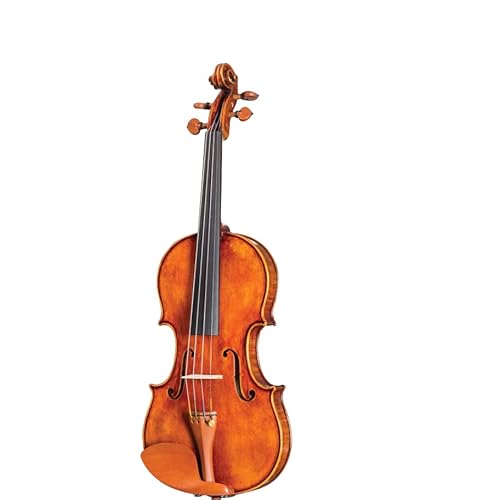 D Z Strad Violin - Model 500 - Light Antique Finish with Dominant Strings, Case, Bow and Rosin (Full Size - 4/4)