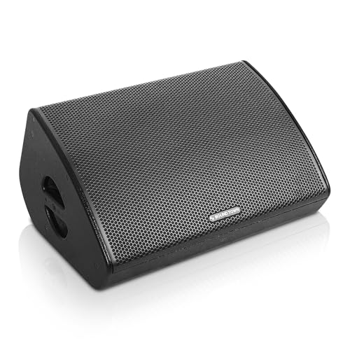 Sound Town CARME Series 15" Multipurpose Loudspeaker/Monitor with Coaxial Compression Driver, Birch Plywood for Installation, Live Sound, Karaoke, Bar, Church, Black (CARME-15MM)