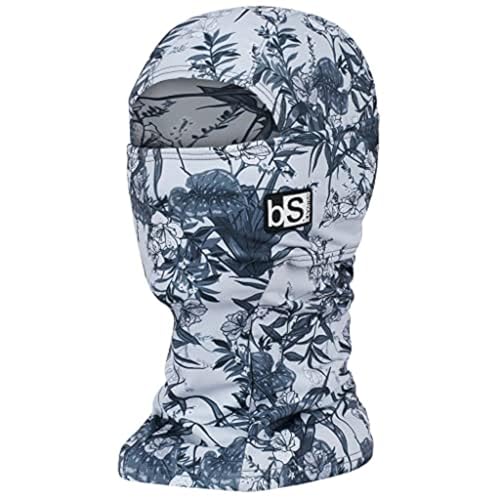 BLACKSTRAP Hood Balaclava Face Mask – Cold Weather Ski Mask for Men & Women, Headwear That's Breathable, Moisture-Wicking, and Helmet-Compatible (One Size, Zen B&W)