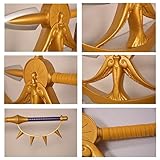 COSWOR 47.2" All Metal Escanor's Divine Axe Rhitta Lion's Sin of Pride Anime Seven Deadly Sins for Cosplay, Collection