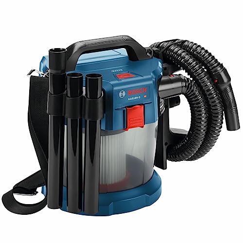 Bosch GAS18V-3N-RT 18V 2.6 Gal. Wet/Dry Vacuum Cleaner with HEPA Filter (Tool Only) (Renewed)