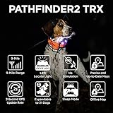 Dogtra Pathfinder 2 TRX Additional Receiver Dog GPS Tracker LED Light Blue Collar SmartWatch Compatible Rechargeable Waterproof Free Offline Maps No Subscription No Monthly Fee Smartphone Required