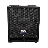 Seismic Audio - Really-Mini-Tremor_Pair - Pair of Powered 10" Pro Audio Subwoofer Cabinets - 250 Watts RMS - Active PA/DJ Stage, Studio, Live Sound Subwoofer