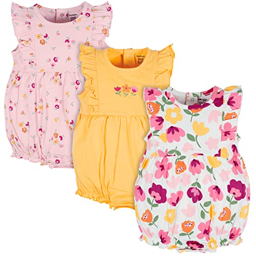 Onesies Brand Baby-Girls 3-Pack Romper, Fox, 12 Months
