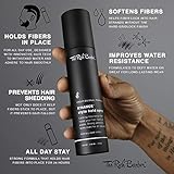 The Rich Barber N’Hance Hold Spray for Hair Building Fibers - Long Lasting Locking & Setting Hold Spray for Natural Concealing Hair Thickening Fibers (5 oz.)