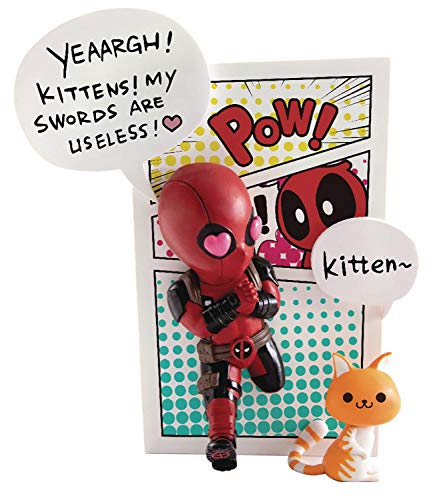 Beast Kingdom Marvel Comics Mea-004 Deadpool Jump Out of 4th Wall Mini Egg Attack Action Figure