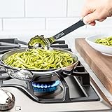 All-Clad Specialty Stainless Steel Kitchen Gadgets Pasta Ladle Kitchen Tools, Kitchen Hacks Silver