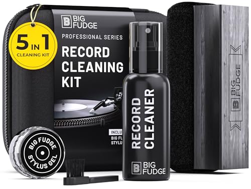 Big Fudge Complete Vinyl Record Cleaning Kit - Par (Essential Cleaning Kit)