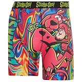 COCO BRANDS Scooby-Doo Men's Boxer Briefs - 3 Pack, Anti-Chafing Stitching, No Fly, Comfort Shaped/Cotton Lined Crotch, Trippy, Zoinks, & Snackin Pack, Large