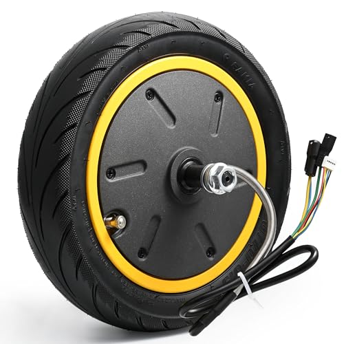 350W Electric Scooter Hub Motor Compatible with Ninebot MAX G30, 10 Inch Rear Wheel Scooter Motor, Electric High-Torsion Waterproof Scooter Motor Kit