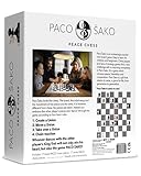 PacoSako Peace Chess Game, Super Fun for Chess Lovers, Make Peace While Playing Chess, not War - Chess Set Board Game for Peace Makers | 2-Players